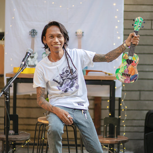 art pinoy artph bahay kubo artist local dumaguete filipino philippines art month ukulele drawing project support