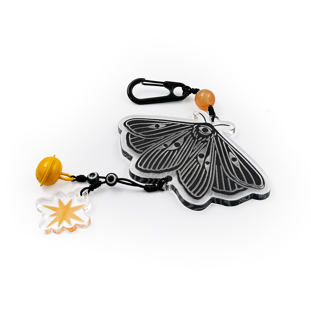 charm, keychain, Philippine mythology, collectible, gift, Filipino, art, Negrense, acryl, butterfly, moth, creature, forest, tourist