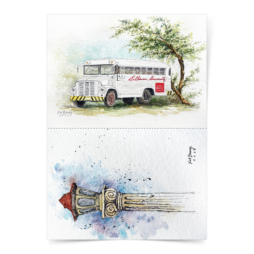 wall art decor book idea gift tourist attraction decoration ideas Claytown Daro Dumaguete city Negros Oriental art scene Pinspired Art Souvenirs publisher coffee table book limited edition Silliman University School Bus