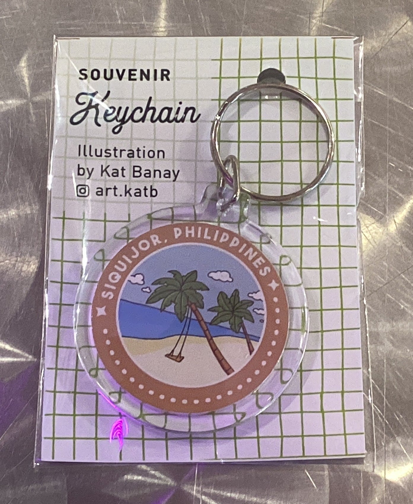 Siquijor Day Keychain by Kat Banay