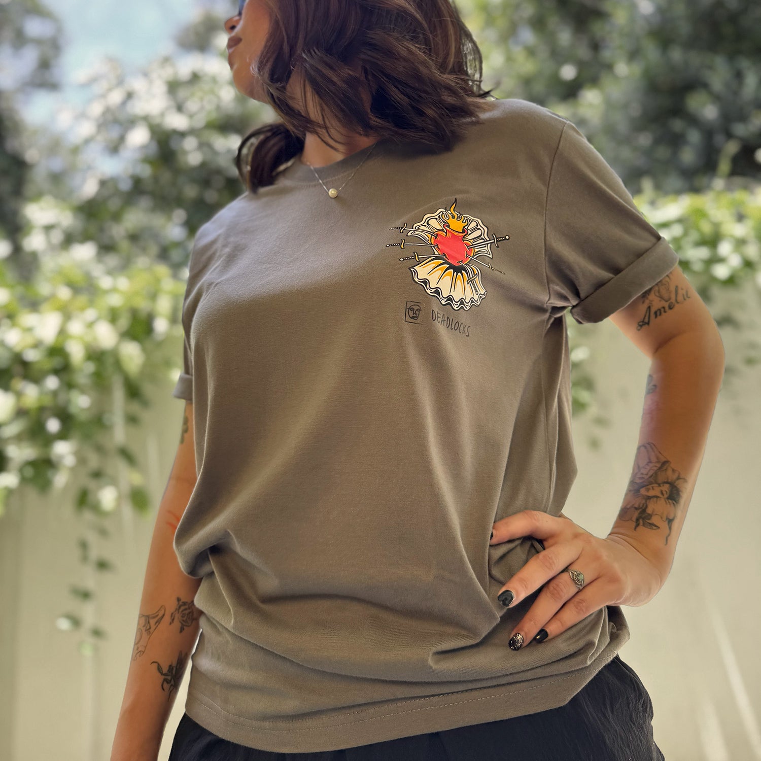 The Pearl of the Orient tatoo-inspired T-shirt by Deadlocks