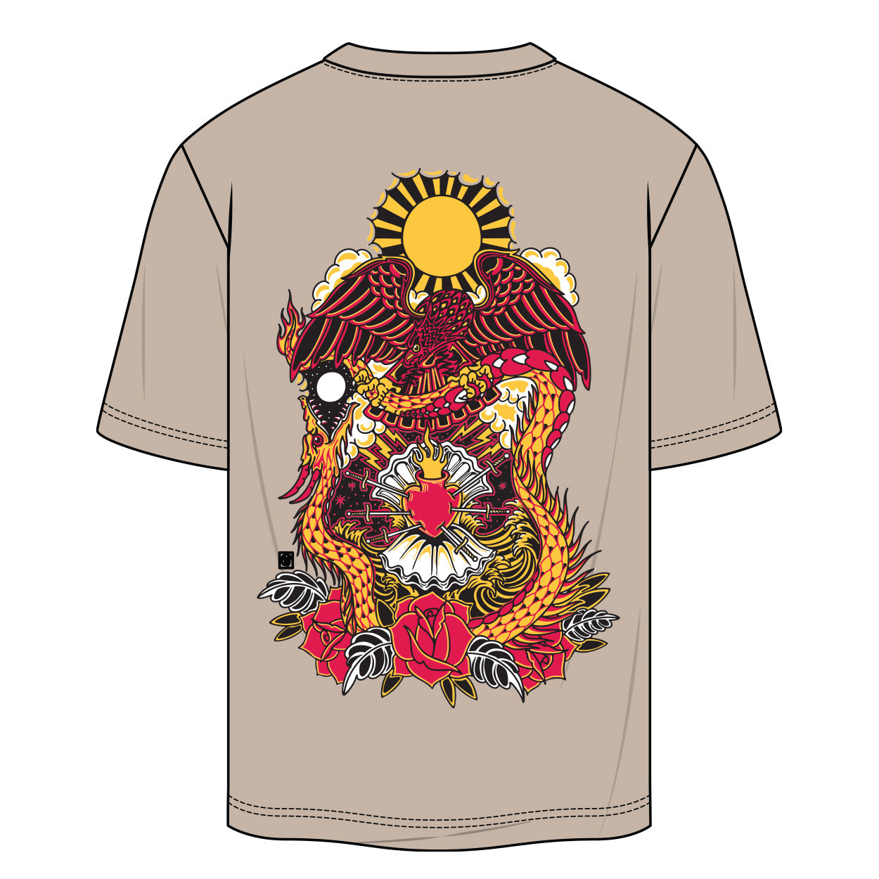 The Pearl of the Orient tatoo-inspired T-shirt by Deadlocks