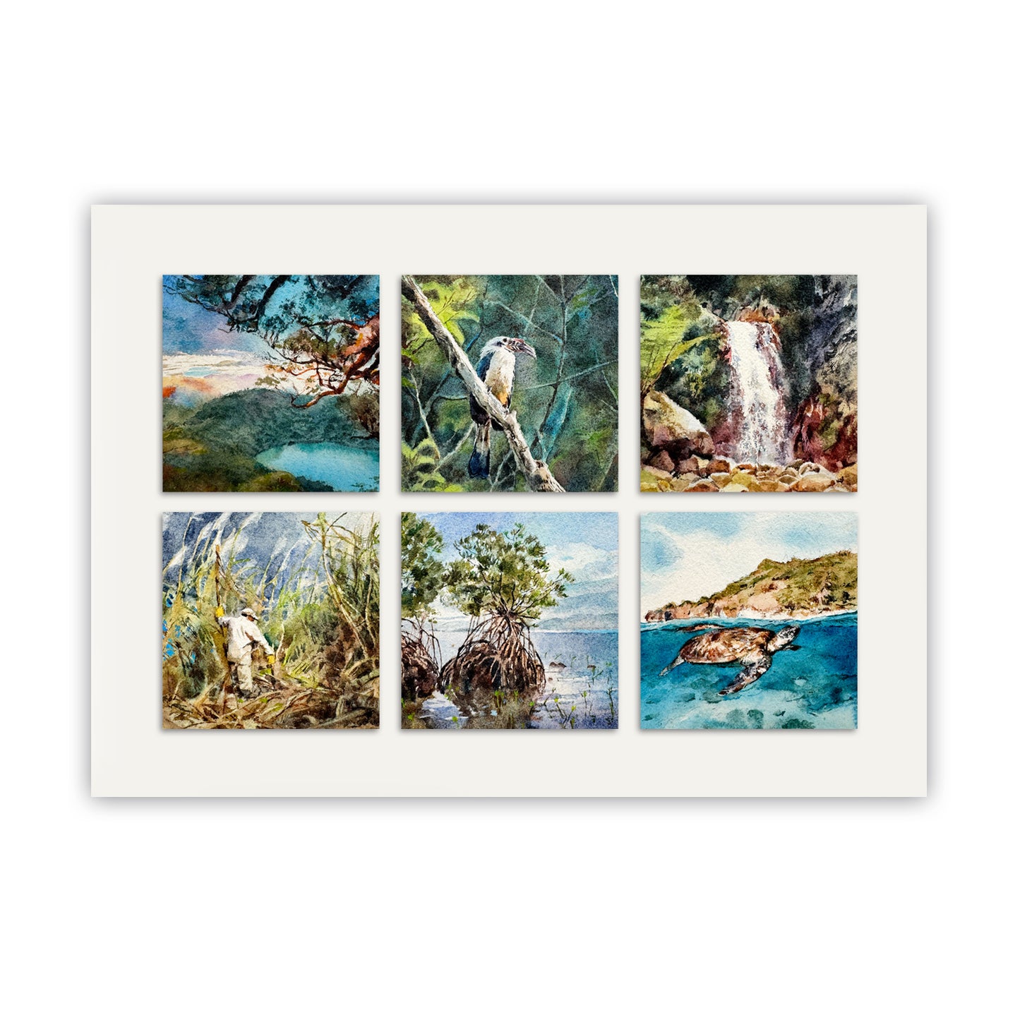 From Mountain to Sea: Negros Oriental Limited Edition Art Prints by Yul Gabriel F. Dionson