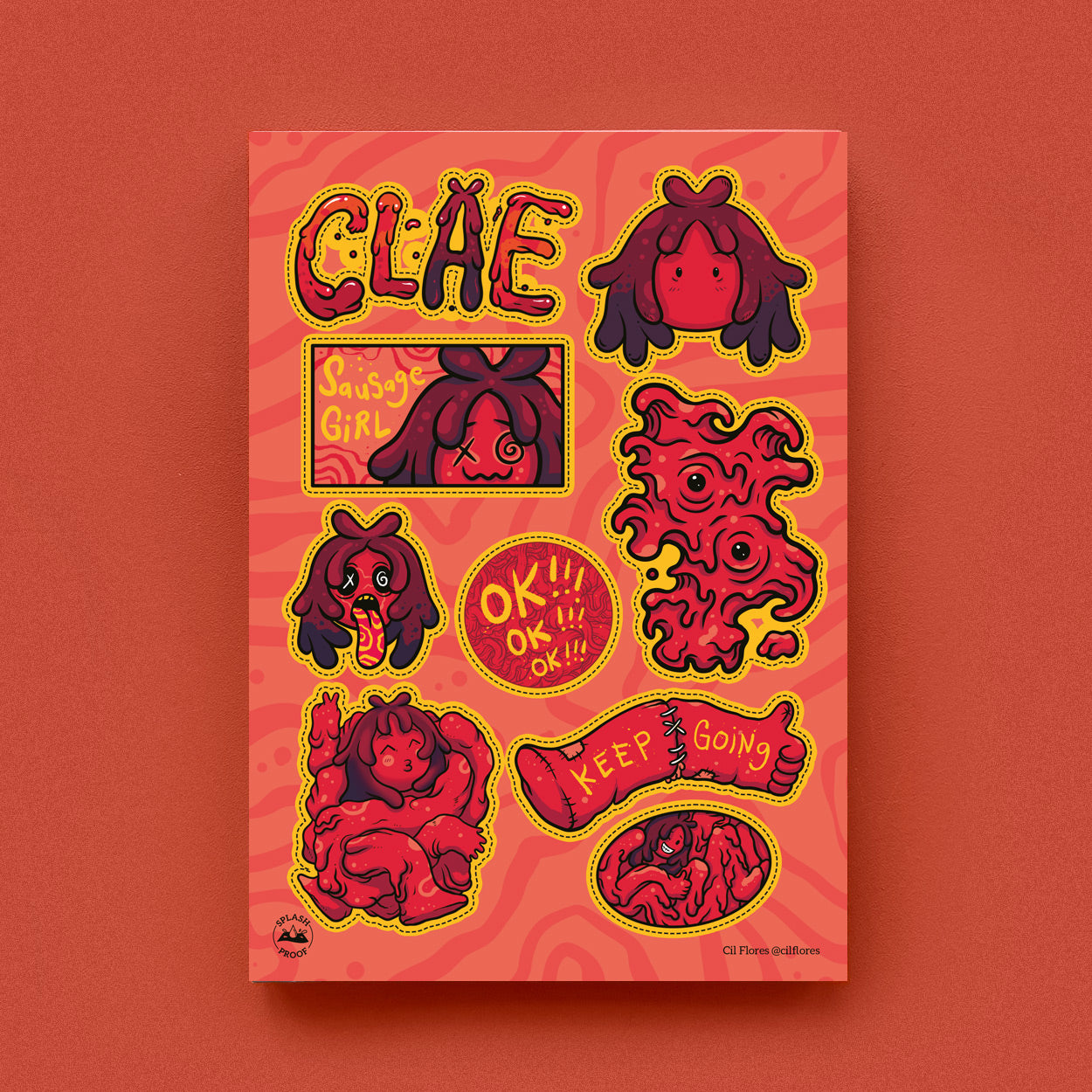 Gentle People Dumaguete City artist art craft book stickers sticker cute creative gift souvenir solution travel tourism Belfry tricycle Cil Flores sticker page journal journaling scrapbooking hobby art collector Dumaguete city exhibition