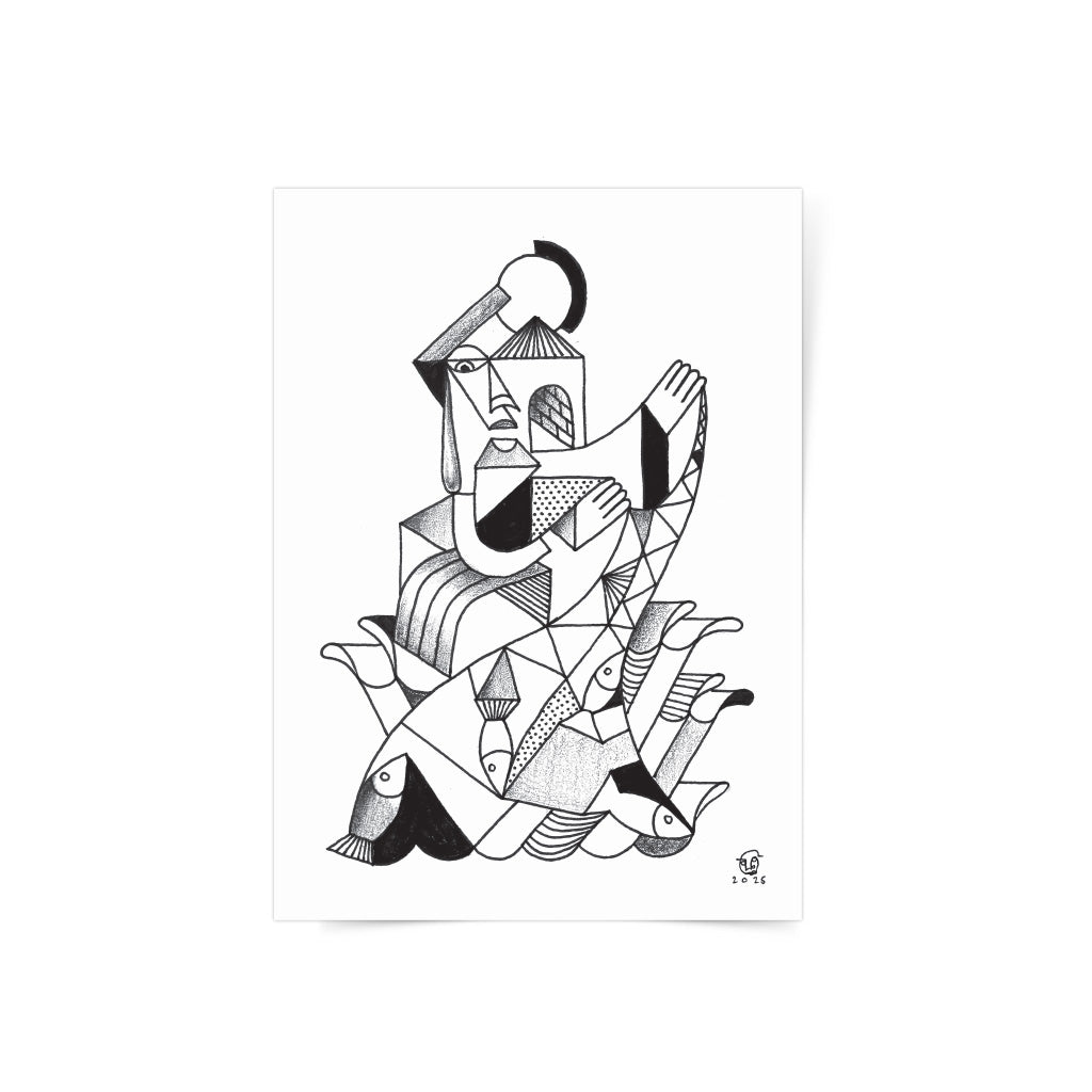 Dyck Cediño, Dumaguete, Art Print Book, Collection, Collector, Art Exhibition, Human, Pinspired Art Souvenirs, art book, abstract, black and white, line art, tatoo artist, Deadlocks, Negros Oriental, Philipines, Filipino, art scene, wall decor, decoration, decorative