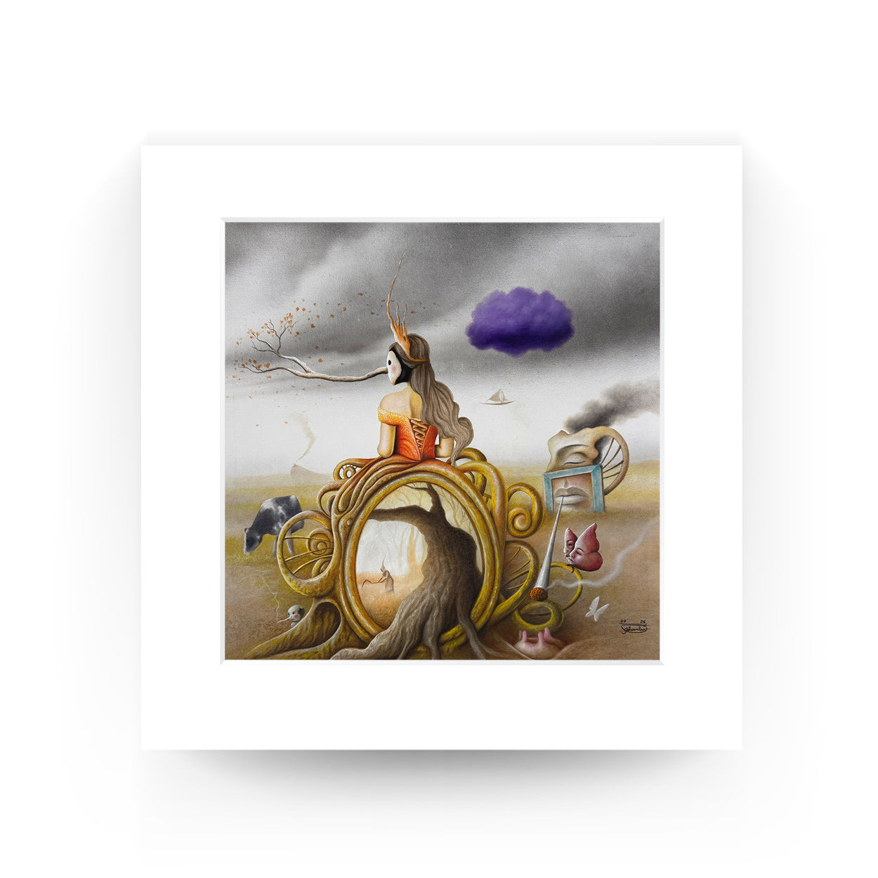 JickJick, Iloilo, Filipino, Dumaguete art scene, Artist, Philippines, surrealist, exhibit, Pinspired Art Gallery, surrealism, artwork, limited edition print, decor, decoration, darkness, dark art, Corpus Animus