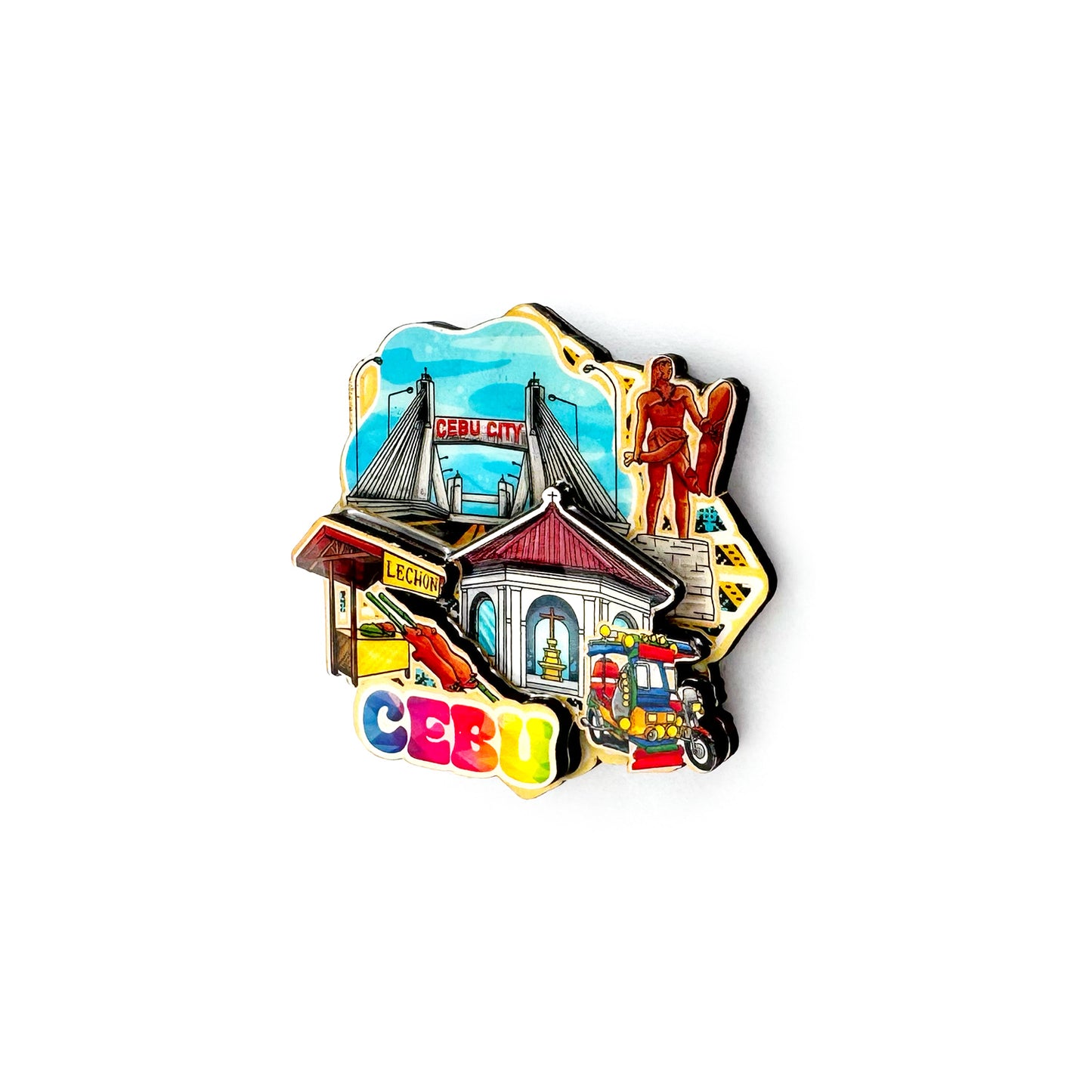 souvenir, Filipino, tourist, Cebu City, Mactan, Tricycle, collectible, gift, Lapu Lapu, Philippines, gift idea, cute, colorful, island, lechon