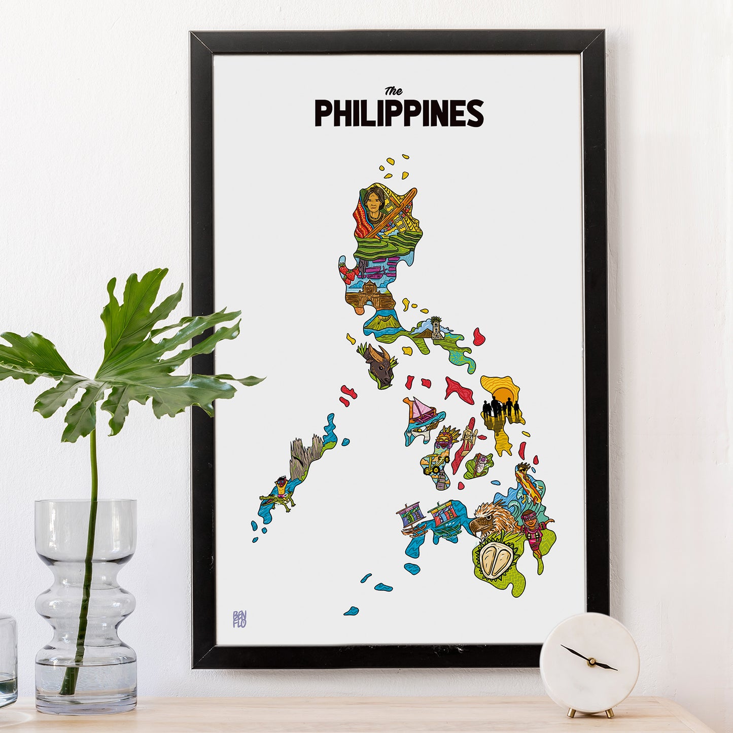 Luzon Visayas Mindanao Filipino Dumaguete city graphic artist map project exhibit Negros Oriental Pinspired Art Souvenirs Wall Art Decoration Pinta PH Maps Philippines Tourist Gift Hotel Hostel Resort gift idea Archipelago Artsy Attractions Historic Places Geographic interior