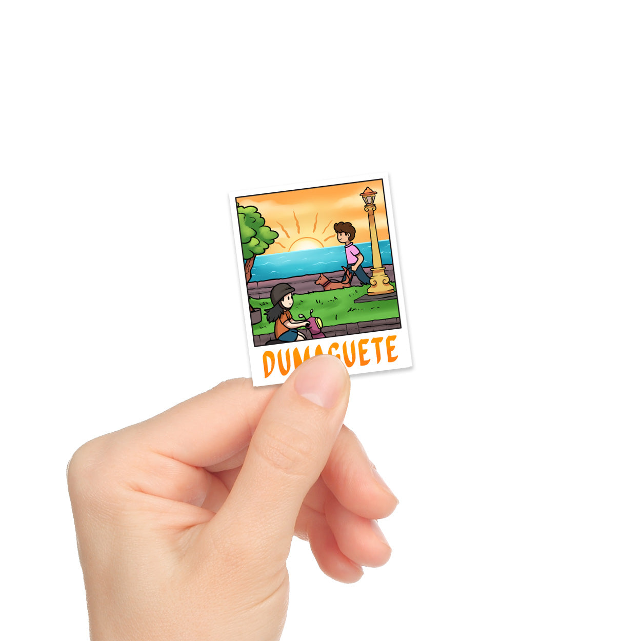 Dumaguete City, DUMAGETME, Duma Art Scene, Filipino, art, artistic, Laid-Back, Island Vibe, Vintage illustration, Boulevard, Sunset, Family, Stroll, cute characters, souvenirs, gift idea, tourist, attraction, Negros Oriental, Philippines