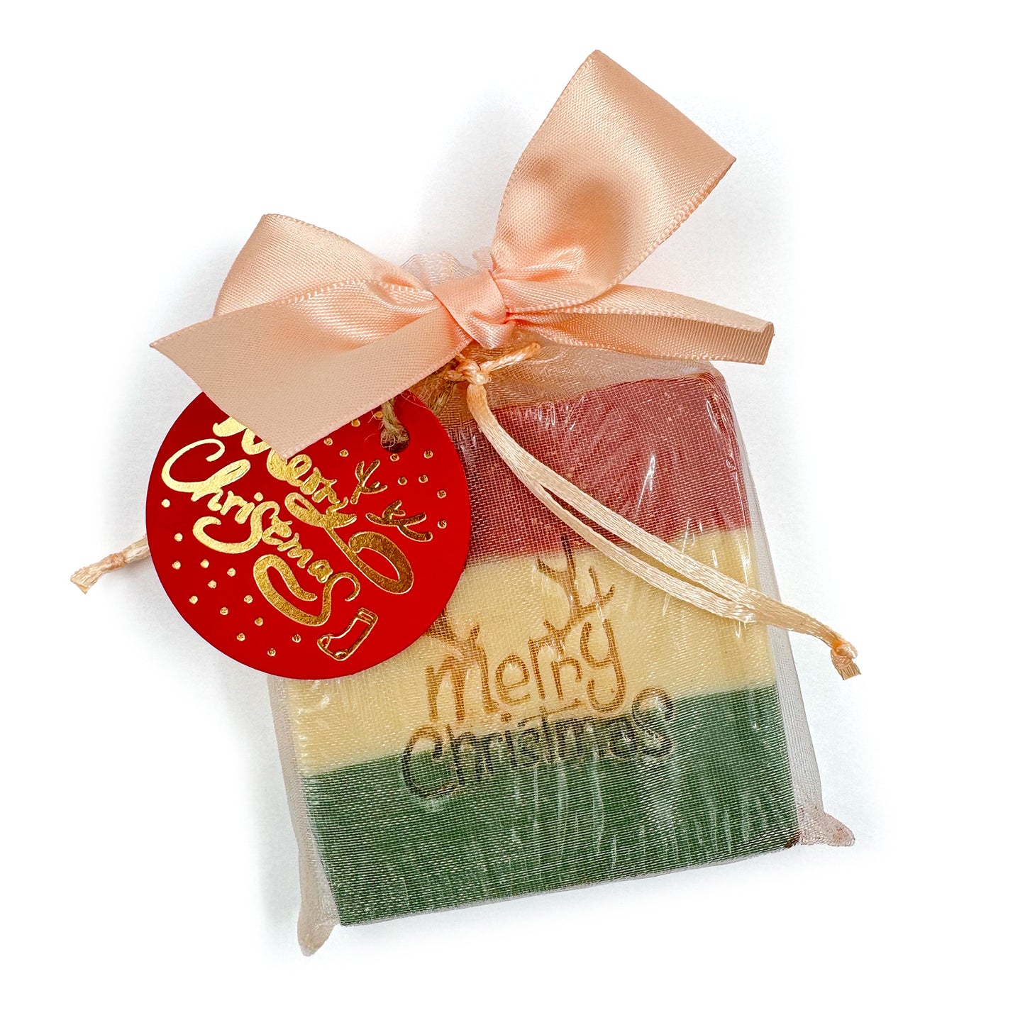 Merry Christmas Artisan Bar Soap by Stassi & Co.