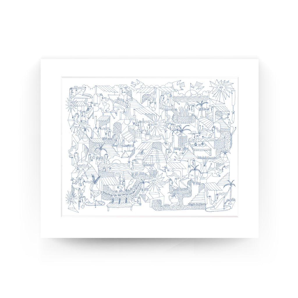 Dumaguete, Pinspired Art Souvenirs, art exhibition, exhibit, limited edition, wall decor, decoration, abstract, Deadlocks, Filipino, art scene, Filipino artist, contemporary, surrealist, line work, minimalist