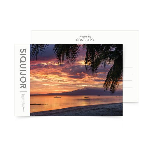 photo postcrossing siquijor tourist snailmail san juan photography, Siquijor sunset in San Juan City