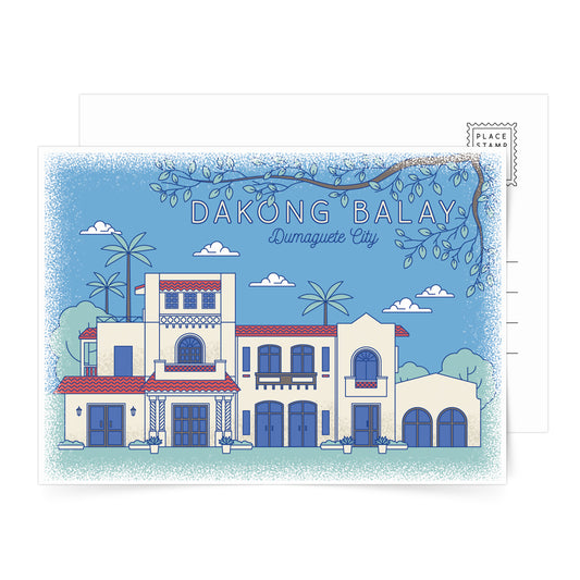 Dakong Balay Dumaguete Historic Tourist building old vintage collectible art gift