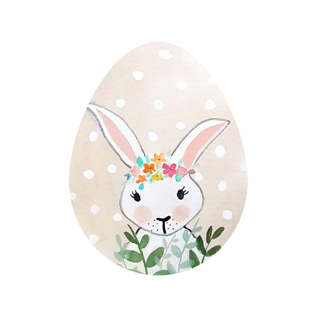Happy Easter egg painting drawing art session activity DIY shape card Philippines Dumaguete gift snailmail mail bunny
