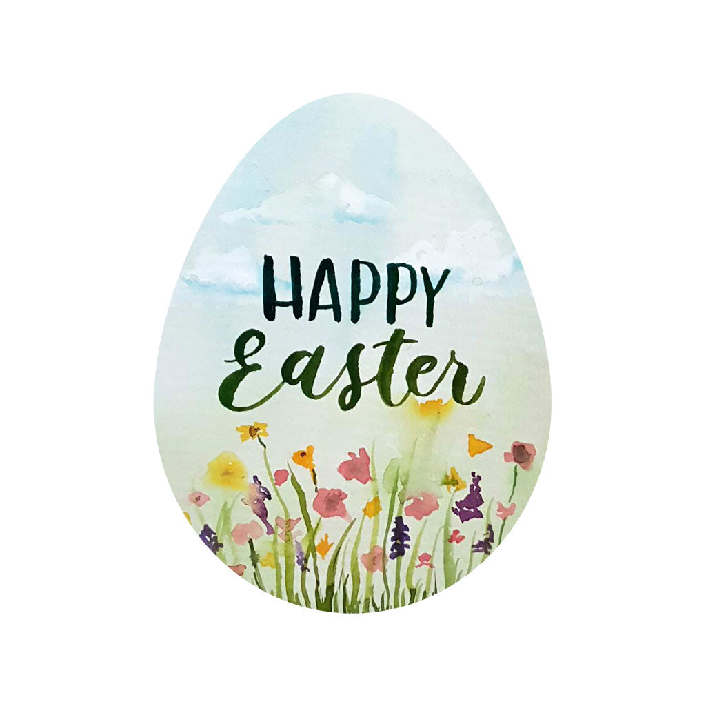 Happy Easter egg painting drawing art session activity DIY shape card Philippines Dumaguete gift snailmail mail