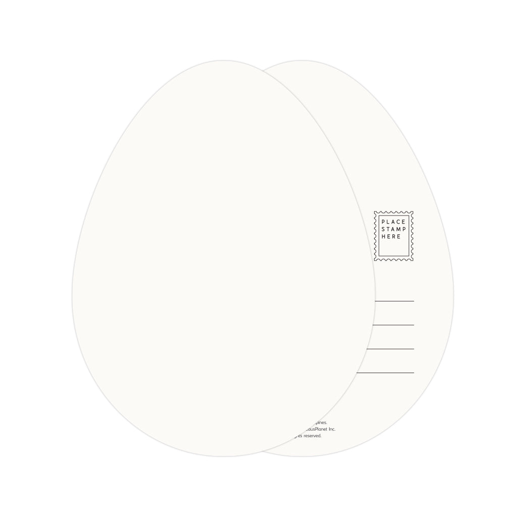 Easter egg painting drawing art session activity DIY shape card Philippines Dumaguete gift snailmail mail