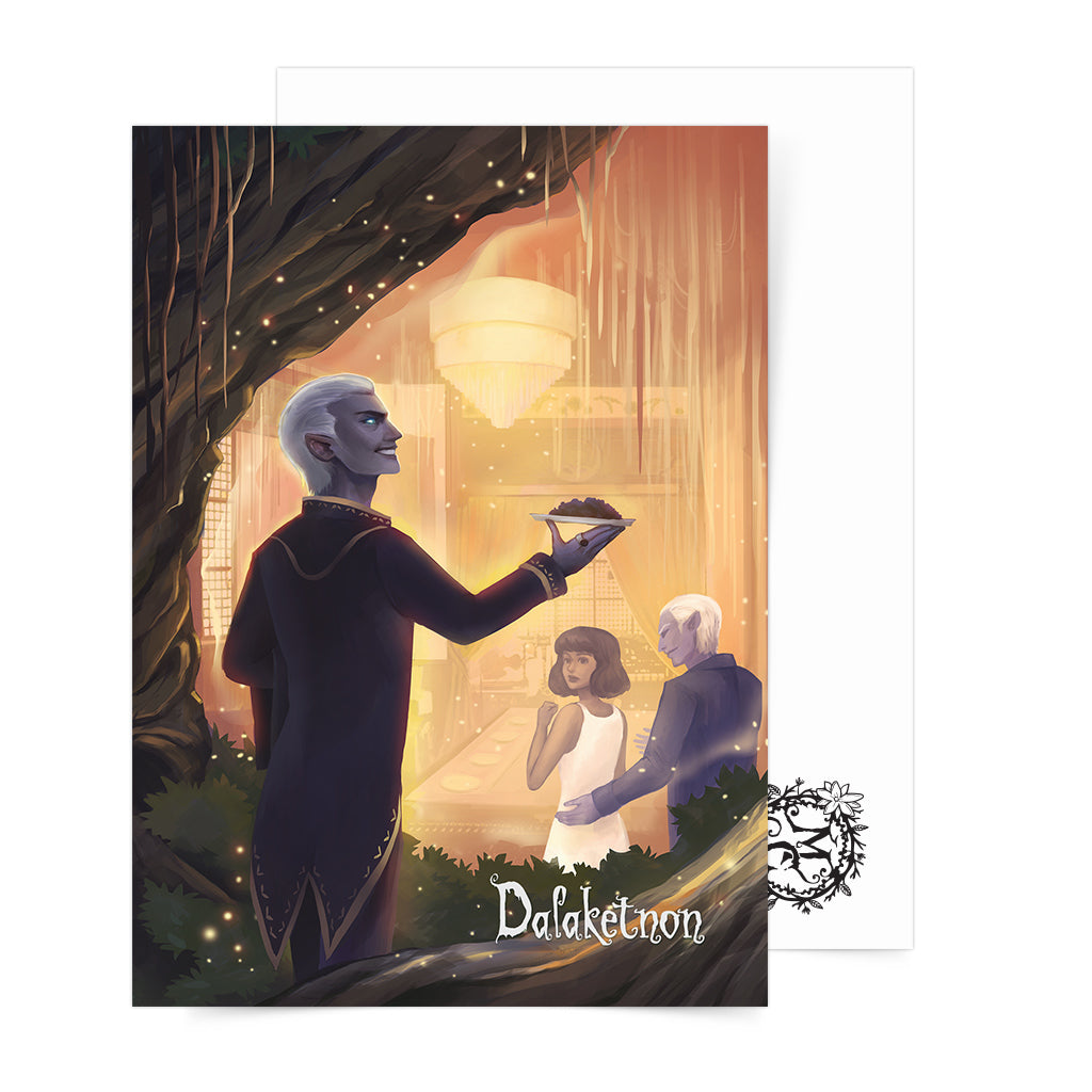 Philippine mythology mythical creature supernatural pinoy legend art fantasy myth spirit collectible mail postcrossing Elf Dalakit elitists engkanto
