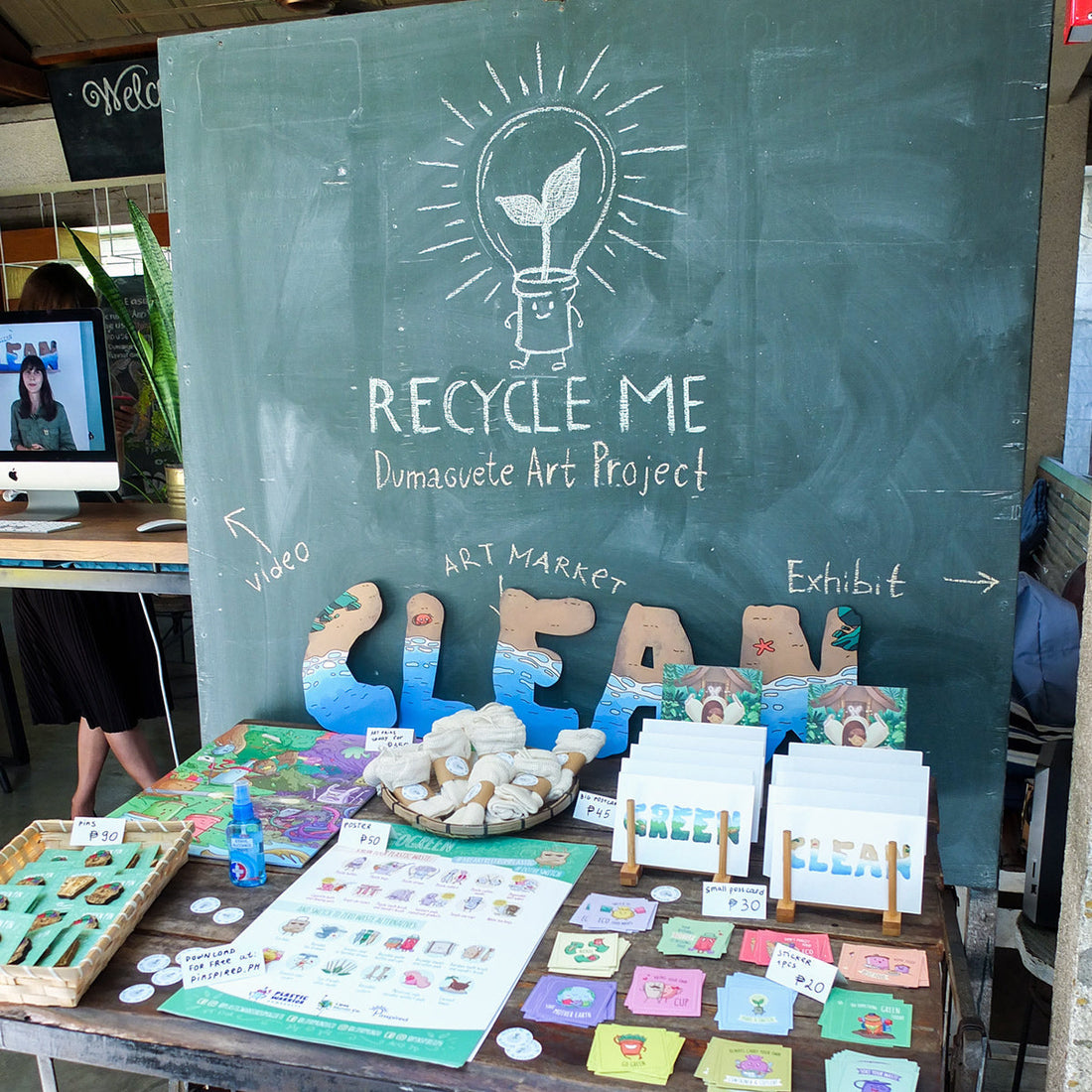 Recycle Me Art Exhibition Supporting Plastic Warrior Dumaguete
