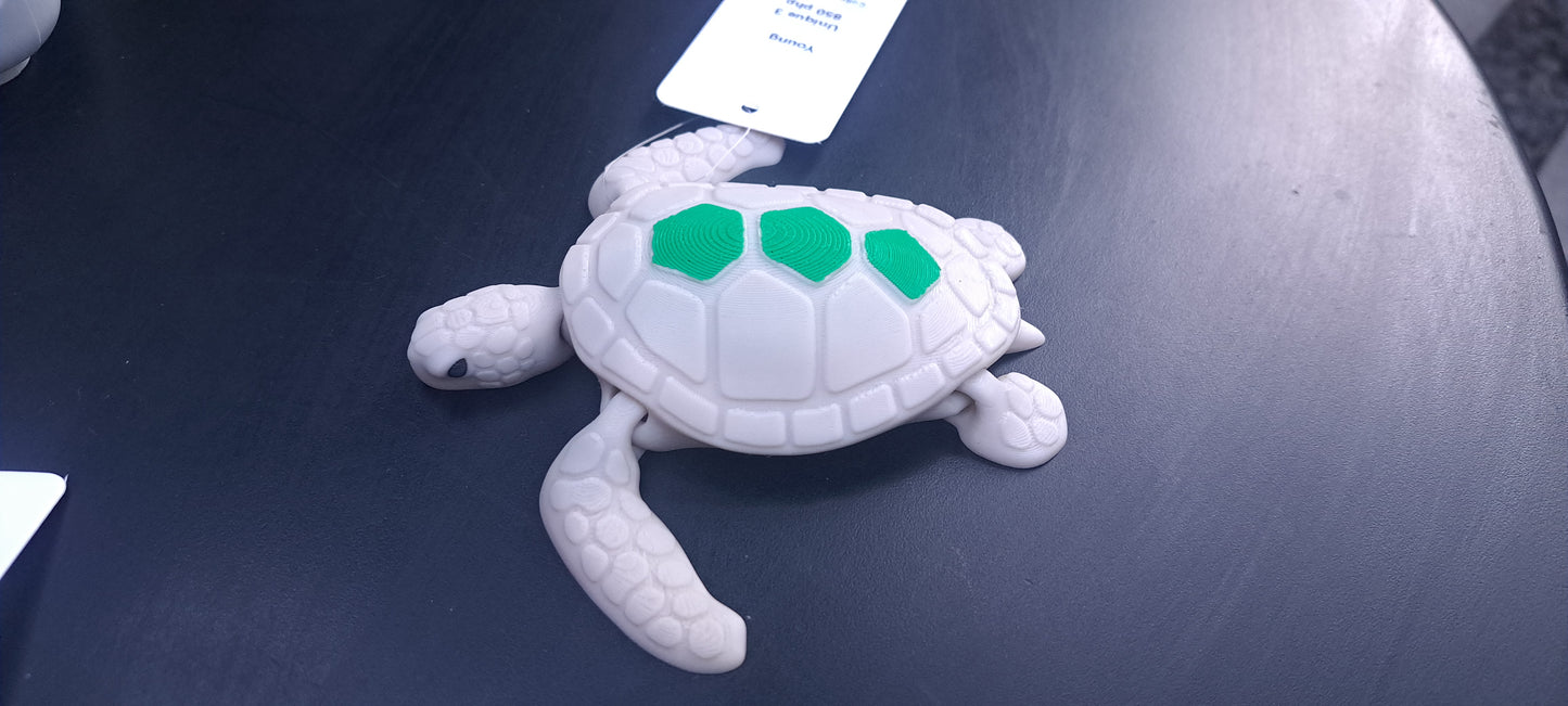 Young Sea Turtle Toy by 7art