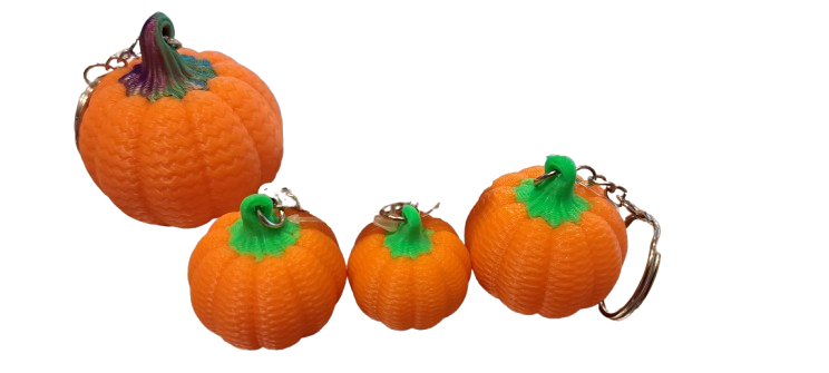 Pumpkin Keychains by 7art