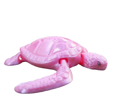 Mini Baby Sea Turtle Magnet by 7Art