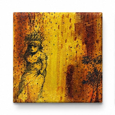 Scrying on Lakatan Skin & Man Vs. the Deep Original Artworks by Jude Does Arts