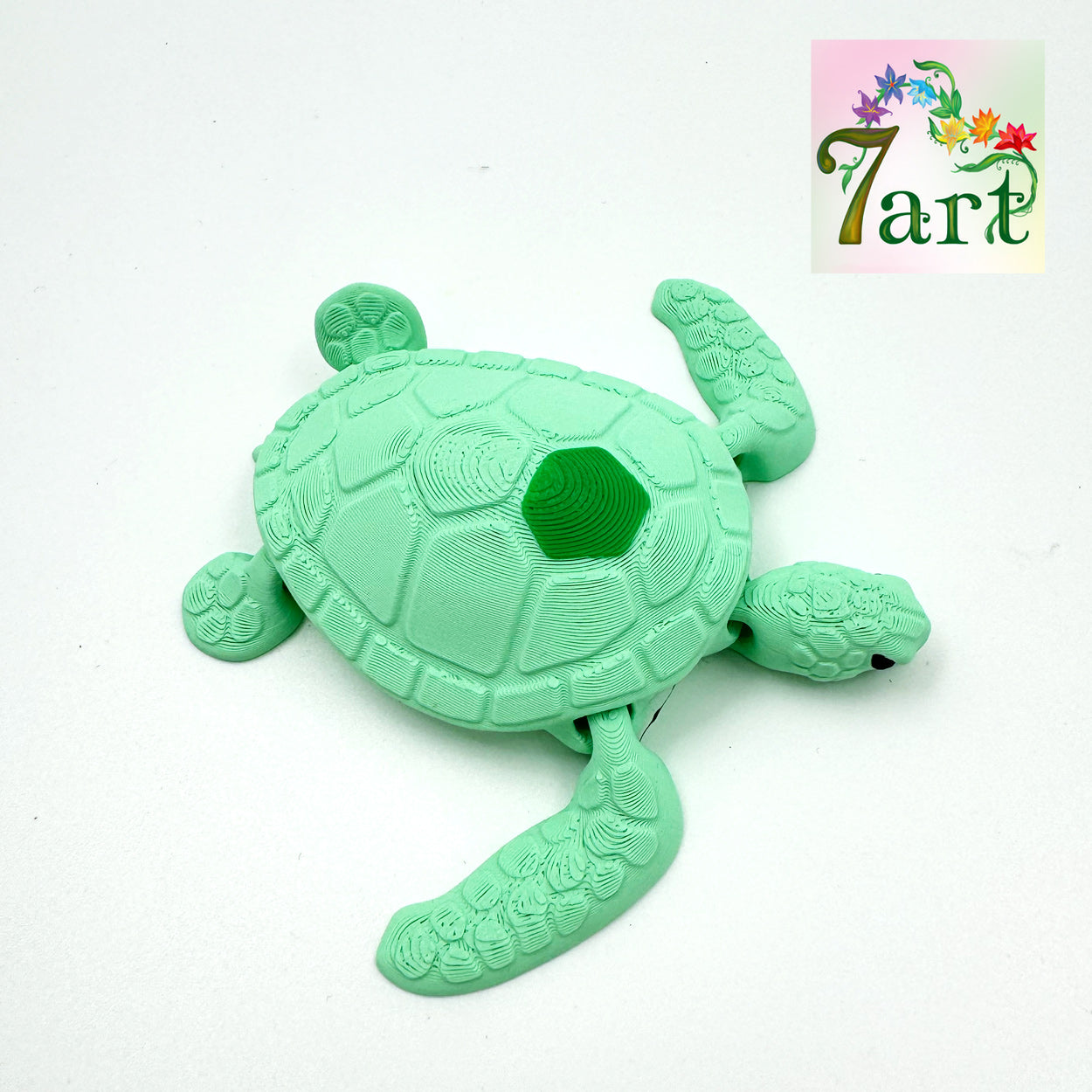 Little Baby Sea Turtle Magnet by 7Art