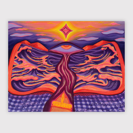 aDon, Dumaguete Art Scene, Pinspired Art Gallery, Collector, Original, Artwork, Artist, Filipino, Philippines, Book inspired, Exhibition, Odysseus and the Cyclops Retold by Peggy Manuel, Contemporary, Acrylic, Canvas, Eye, Hypnotic