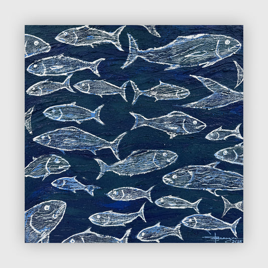 Dumaguete, Pinspired Art Souvenirs, art exhibition, exhibit, ATOA, ATOA 3, Dagat, Ocean, Marine protection, marine conservation, Philippine sea, support, limited edition, wall decor, decoration, space, fish, pattern, Filipino, art scene, Filipino artist, Pinspired Art Gallery