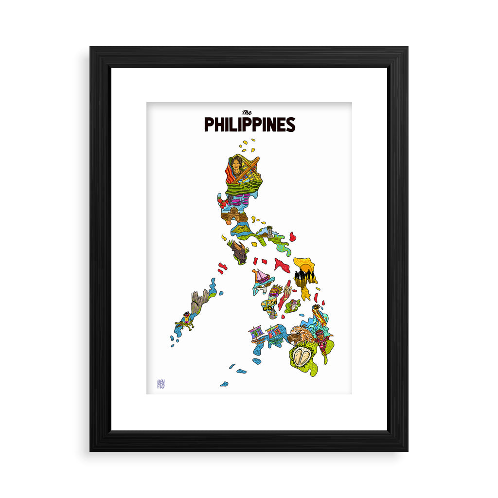 The Philippines Art Print by Benzi Florendo – Pinspired Art Souvenirs