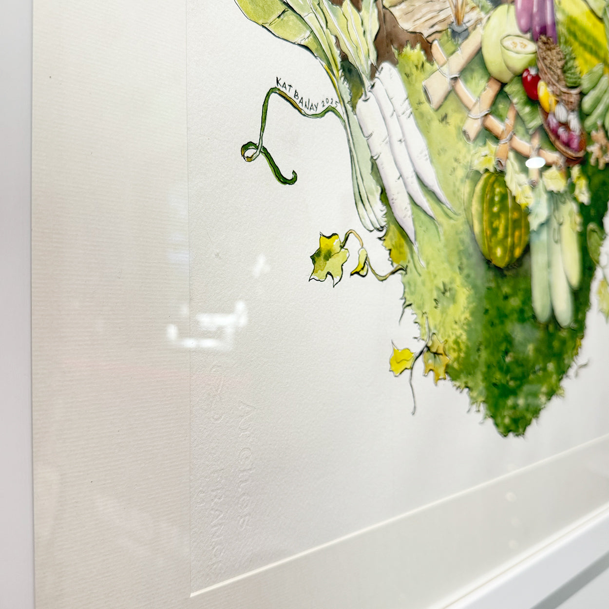 Kat Banay, Dumaguete City, Artwork, Watercolor, exhibition, original, Filipino house, Children's story, Filipino, artist, art Philippines, Negros Oriental, Dumaguete art scene, Pinspired Art Souvenirs, The Henry Resort, Books on Wheels, Valencia, buy original artwork, catalogue, art gallery, heart shape, organic, vegetables, bahay kubo, cllose up