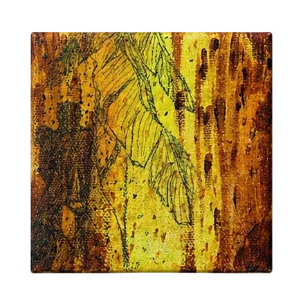 Original artwork, Dumaguete City, Negros Oriental, Philippines, Filipino artist Jude Does Art, acrylic, canvas, mini artwork, authentic, wall decor, gift, tropical art, nature art, ocean art, underwater world, deep sea, human figure, mermaid, sea creature, mythical creature, marine life, sea exploration, fantasy art, mystery, creative, tourist, Pinspired Art Gallery, MICRA Art Show. Banana, Bananacue, Saging.