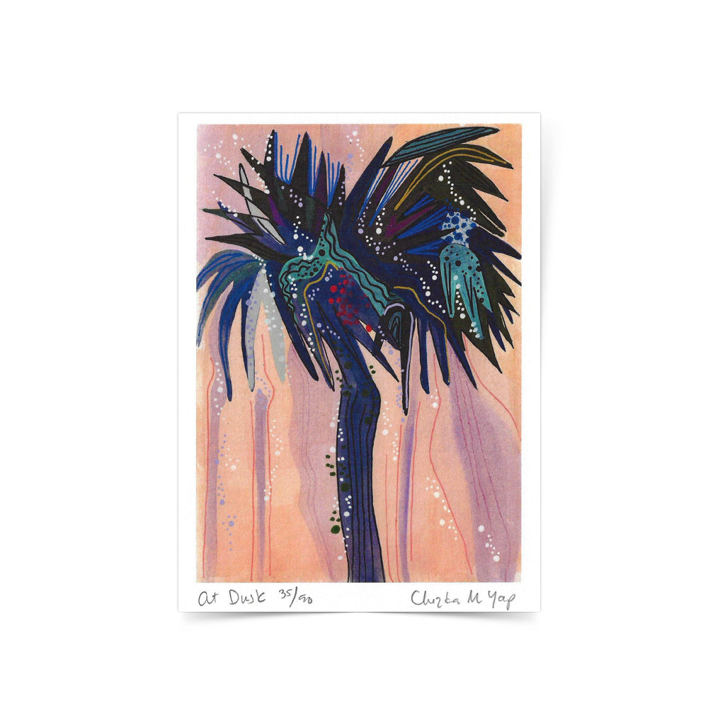At Dusk Limited Edition Art Print by Purple Seaweed Studio