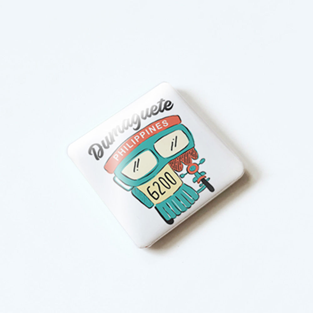 Filipino souvenirs, Dumaguete gifts, art magnets, collectible fridge magnets, local Filipino art, Kat Banay, Dumaguete City, Watercolor, Illustration, artist, Negros Oriental, Pinspired Art Souvenirs, cute, souvenir, gift, travel, tour, tourist, line art, Pedicab, Tricycle