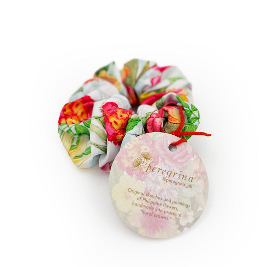 Flower Scrunchie by Peregrina