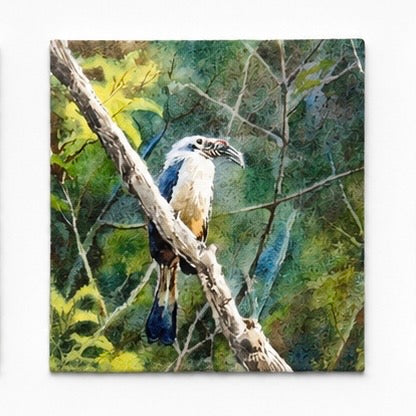 Original artworks by Yul Gabriel F. Dionson, Dumaguete City, Negros Oriental, Philippines, Filipino artist, watercolor, canvas, mini artwork, authentic, wall decor, gift, nature art, landscape art, mountain scenery, lake, forest, bird, waterfall, mangrove tree, coastal scenery, sea turtle, ocean, blue waters, wildlife, tropical nature, creative artwork, tourist art, Pinspired Art Gallery, MICRA Art Show, From Mountain to Sea: Negros Oriental.