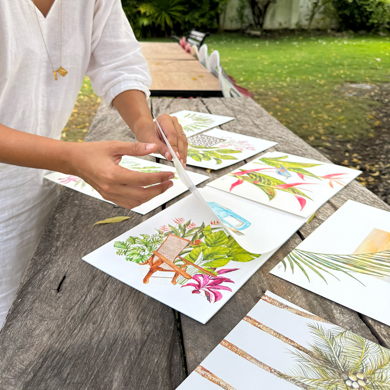 Gretchen Nadine Villanueva-Heras, GretchensWater, Dumaguete city, Bais, artist, Filipino, watercolor, palms, natural art, nature, tropical, Tropical State of Mind, Pinspired Art Souvenirs, Bais City, decor, wall decor, alm leafs, frame, limited,  gift idea