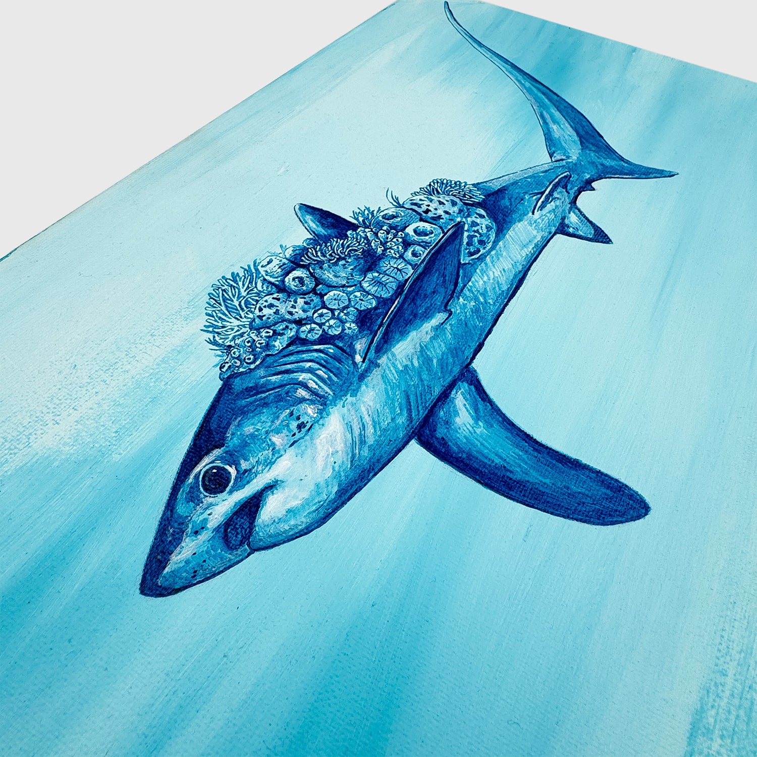 Dumaguete, Pinspired Art Souvenirs, art exhibition, exhibit, ATOA, ATOA 3, Dagat, Ocean, Marine protection, marine conservation, Philippine sea, support, limited edition, wall decor, decoration, space, blue, shark, coral reef, coral garden, Filipino, art scene, Filipino artist, original, Pinspired Art Gallery, collector