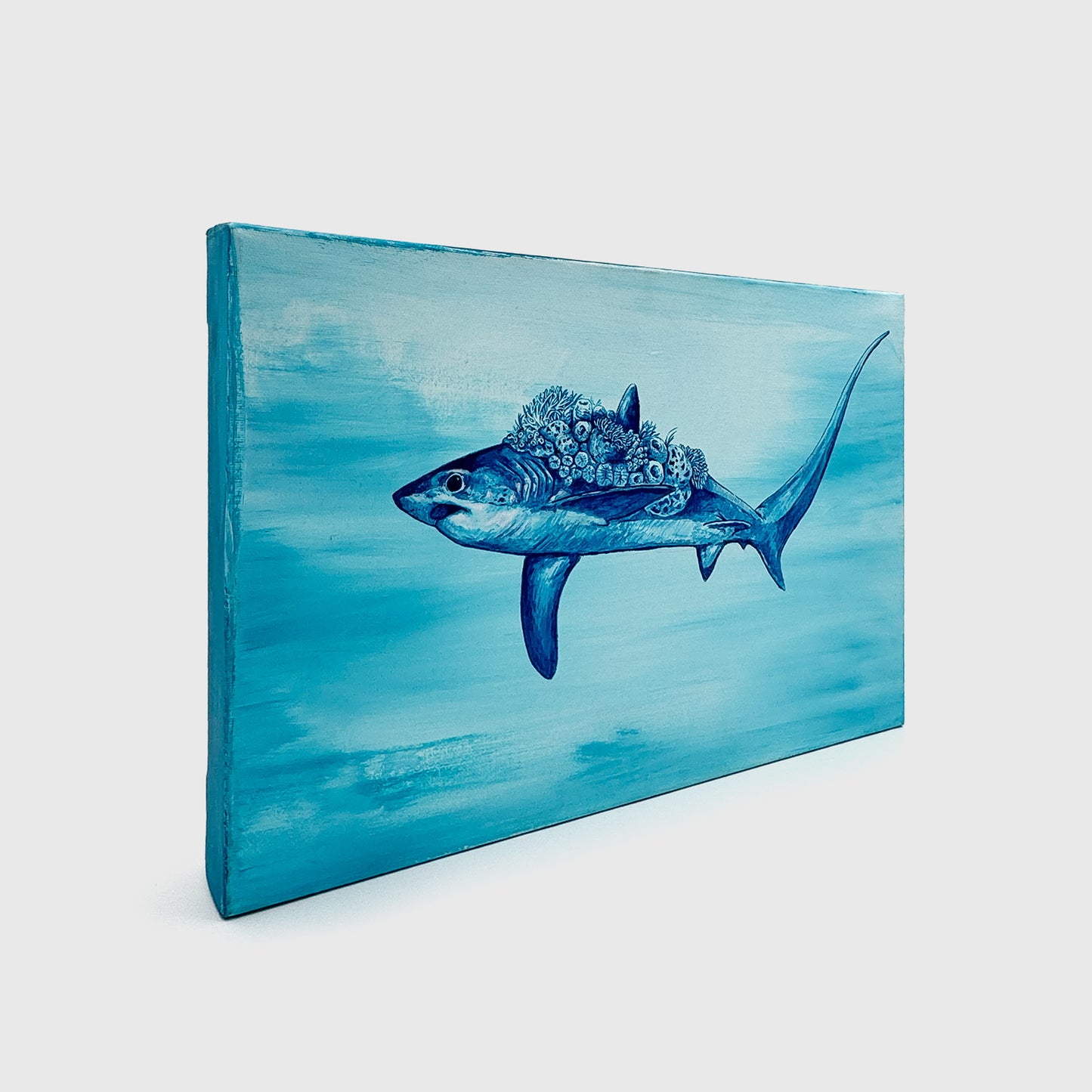 Dumaguete, Pinspired Art Souvenirs, art exhibition, exhibit, ATOA, ATOA 3, Dagat, Ocean, Marine protection, marine conservation, Philippine sea, support, limited edition, wall decor, decoration, space, blue, shark, coral reef, coral garden, Filipino, art scene, Filipino artist, original, Pinspired Art Gallery, collector