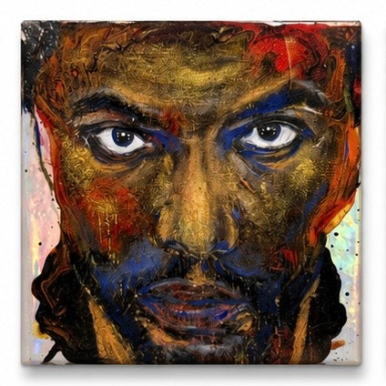 Original artwork, Dumaguete City, Negros Oriental, Philippines, Filipino artist, RJ Gajetos, mixed-media art, canvas, contemporary portrait art, authentic, wall decor, gift, expressive faces, colorful portraits, bold brushstrokes, textured artwork, blue, green, purple, orange, and earthy tones, floral details, abstract textures, Pinspired Art Gallery, MICRA Art Show, Harmony in Hues.