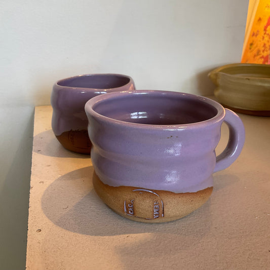 Small Purple Mug Cup by Organic Cinema