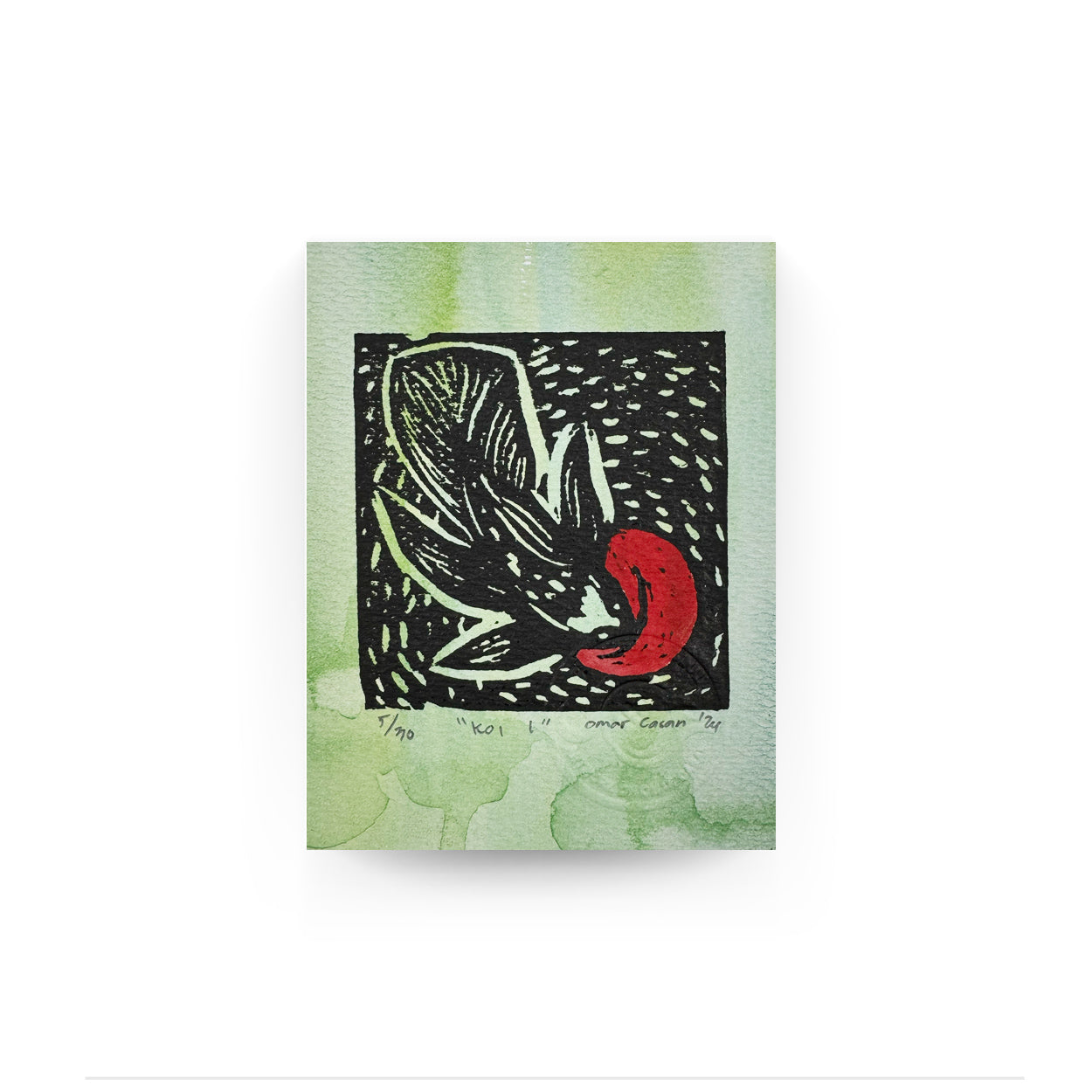 Hand painted linocut print on paper, flower, minimalist, art, artwork, Pinspired Art Gallery, Pinspired Art Souvenirs, tourist gift, artsy, creative, black and white, handmade, hand printed, Dumaguete city, Philippines