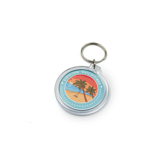 Siquijor Sunset Keychain by Kat Banay