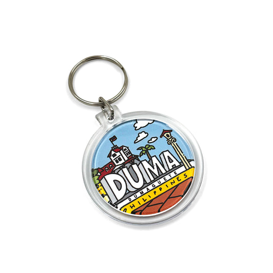 Dumaguete Landmarks Keychain by Kat Banay