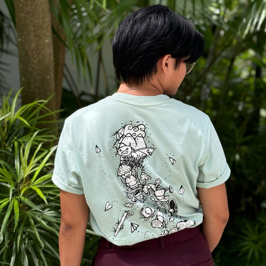 Philippines Doodle Map T-shirt by Kevin