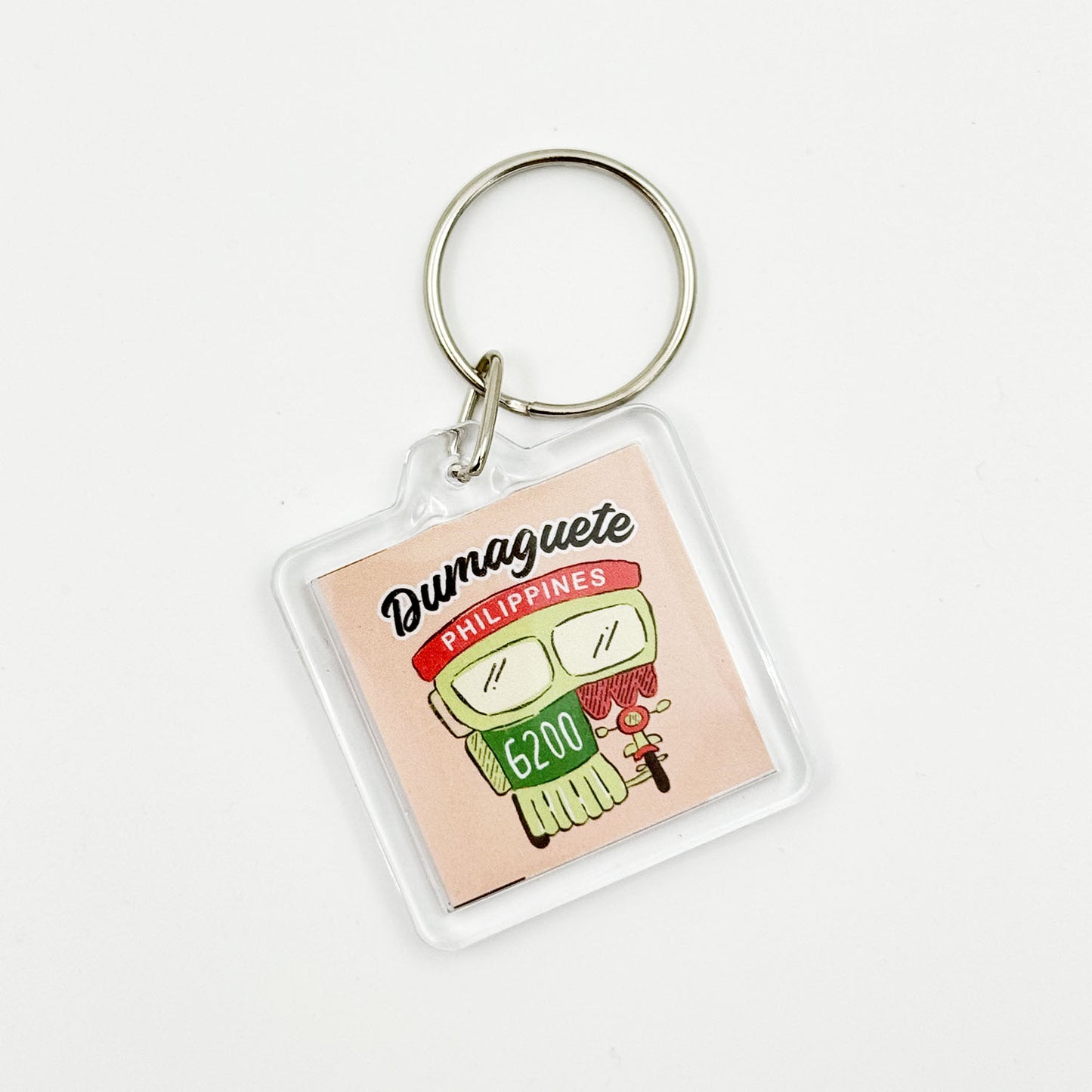 Dumaguete Tricycle Keychain by Kat Banay
