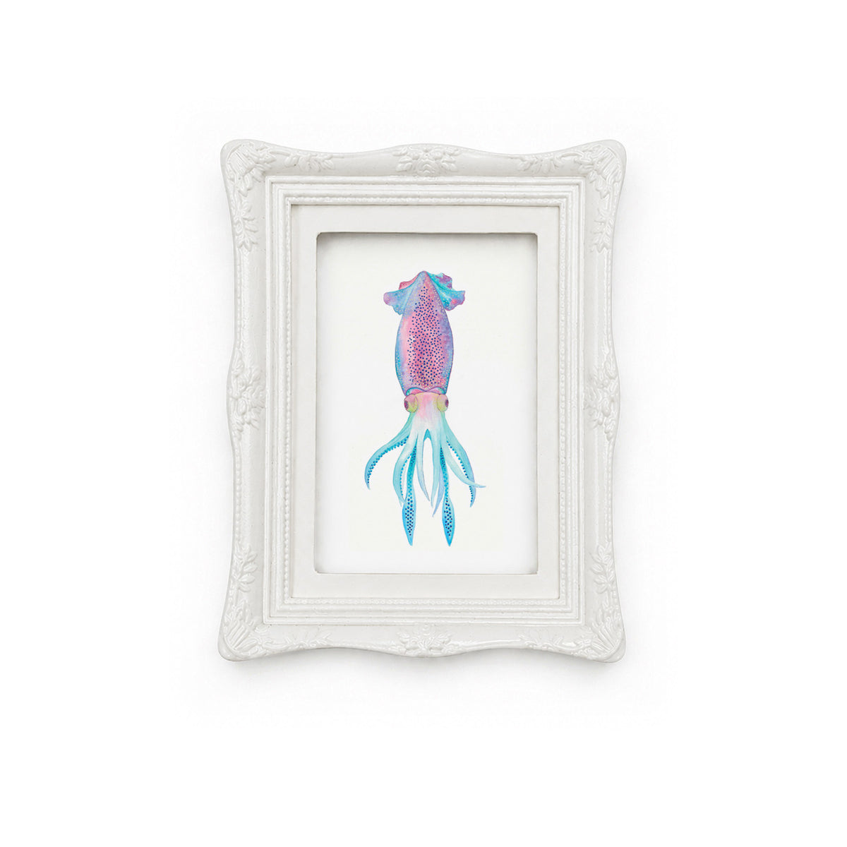 The Majestic Squid Limited Edition Fridge Magnet by Gretchen Villanueva-Heras