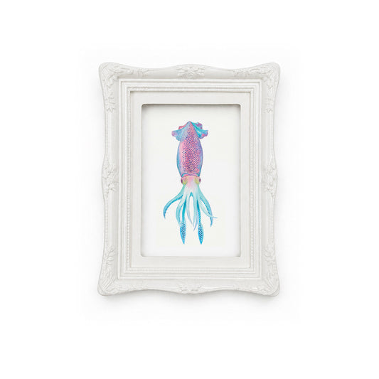 The Majestic Squid Limited Edition Fridge Magnet by Gretchen Villanueva-Heras
