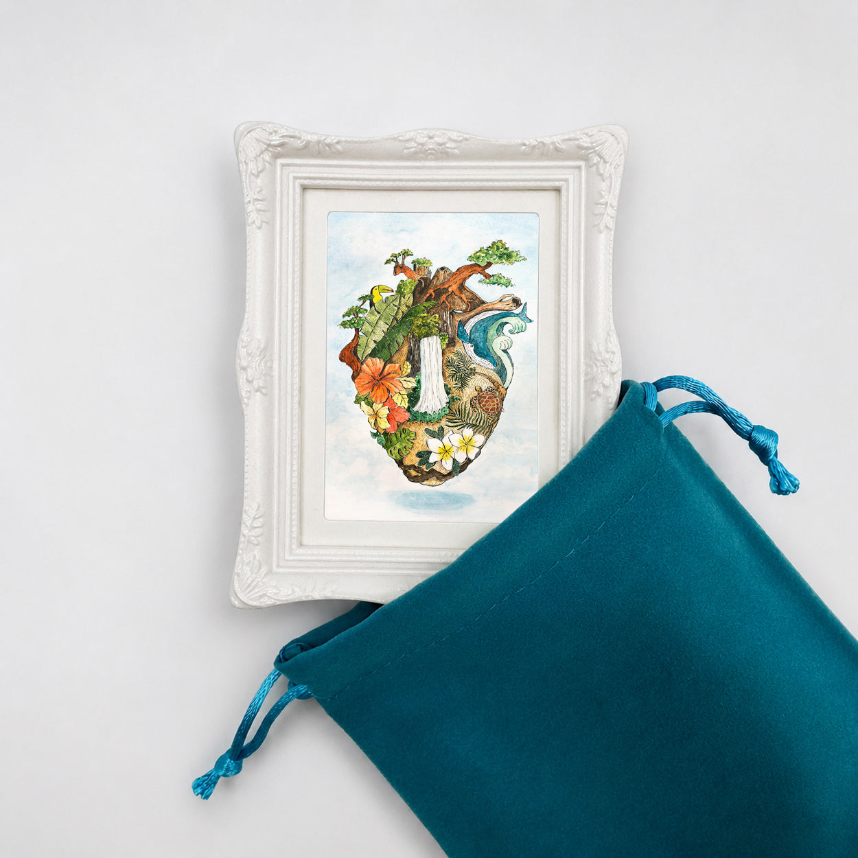 Kat Banay, Queen of Hearts, limited edition magnet, fridge magnet, Dumaguete artist, Philippine art, mini art print, signed artwork, collectible souvenir, local artist gift, Dumaguete City, Pinspired Art Souvenirs, Philippines, Filipino Art Scene, Art Gallery by Pinspired, decor, frame, framing, cute, gift, island vibes