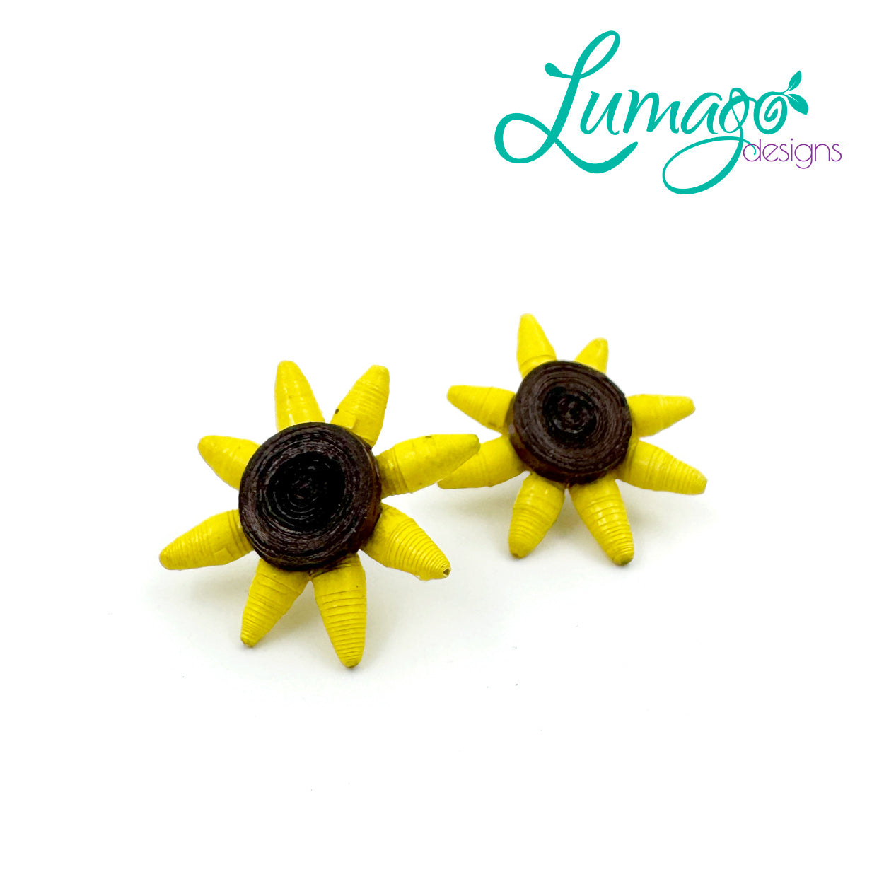 Flower Earrings by Lumago Designs